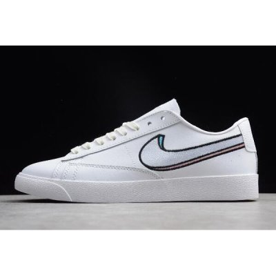 Nike Blazer Low Lx Summit Beyaz / Pembe / Mavi Kaykay Ayakkabı Türkiye - XPOVRM4Q